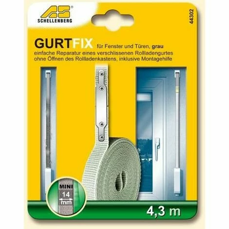 Schellenberg Kit De Réparation Rapide GURTFIX - 44302 1 Schellenberg Kit De Réparation Rapide GURTFIX - 44302