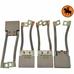 Ensemble De 4 Balais De Charbon WAGNER 013602 6x28x30,5mm