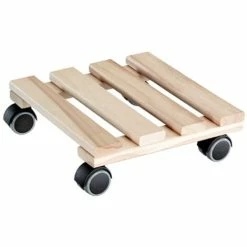 Porte Plante Wagner Blanc Hêtre 100 Kg