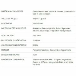 Wagner - Station Peinture Airless 600W 110bar - Control Pro 350 R Airless -SCHELLENBERG Soldes 2022 38058148 4
