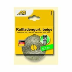 Schellenberg Courroie De Volet Roulant 14mm/4,5m Beige - 44501