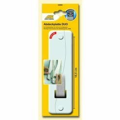 Schellenberg Plaque De Recouvrement SoftLine 18,5cm Blanc - 53903