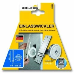 Schellenberg Enrouleur D'entrée Maxi Espacement Des Trous. 13.5 - 50000