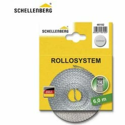SCHELLENBERG Sangle De Volet Roulant 14mmx6mts Gris