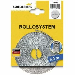 SCHELLENBERG Sangle De Volet Roulant 23mmx6mts Gris