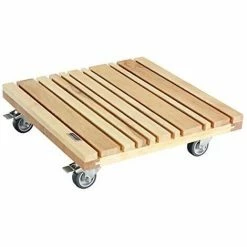 WAGNER Chariot De Plantes FENG SHUI 40 X 40 X 10,5 Cm | Pour Intérieur | Bois Massif D`aulne Certifié FSC®,