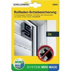 Schellenberg 16000 Attache Autobloquante Adapté à (systèmes De Volets Roulants) Schellenberg Mini, Schellenberg Maxi